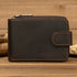 Men's Horse Leather Zipper Wallet