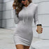 Women's Long Knitted Sweater Dress