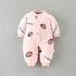 Baby flannel Warm jumpsuit