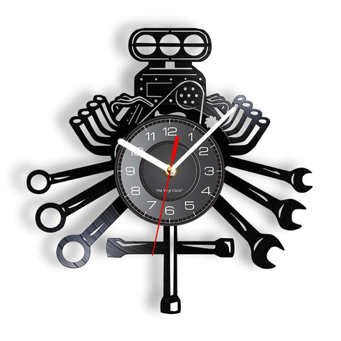 Gramophone Record Wall Clock