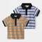 Children's Lapel Short Sleeve Top