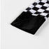 Women's mesh checkerboard perspective long-sleeved shirt