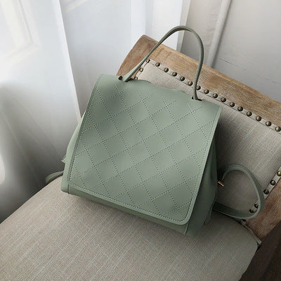 Checked fashion Pastel Backpacks