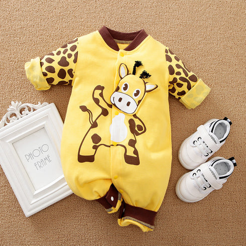 Baby Giraffe Jumpsuit For Babies