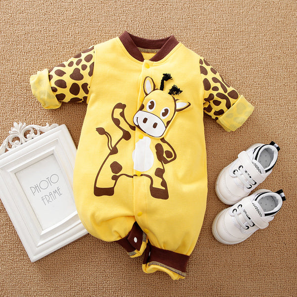Baby Giraffe Jumpsuit For Babies