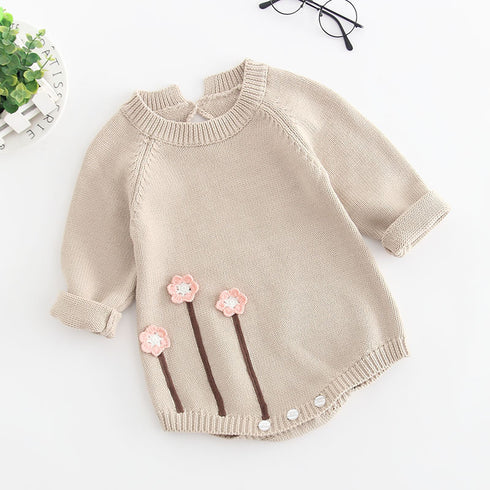 Baby knit Romper