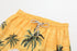 Coconut Pattern Beach Shorts For Men