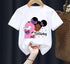 Princess Birthday Digital Printing Girl's T-shirts