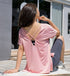 Women Hollow Back Yoga Shirts