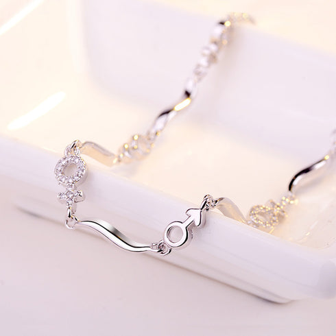 Silver Temperament Bracelet Jewellery