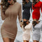Women's Long Knitted Sweater Dress