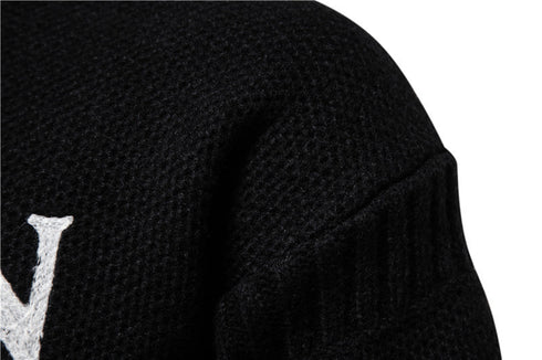 Mens Warm Knitted Bottoming Shirt