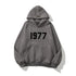High Street Loose Fleece-lined 1977 Unisex Hoodies