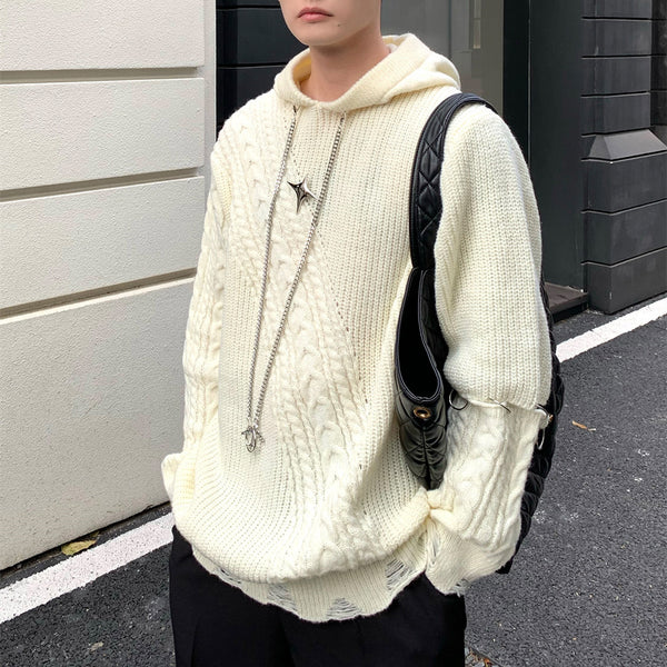 Sparkle knitted Hoodie
