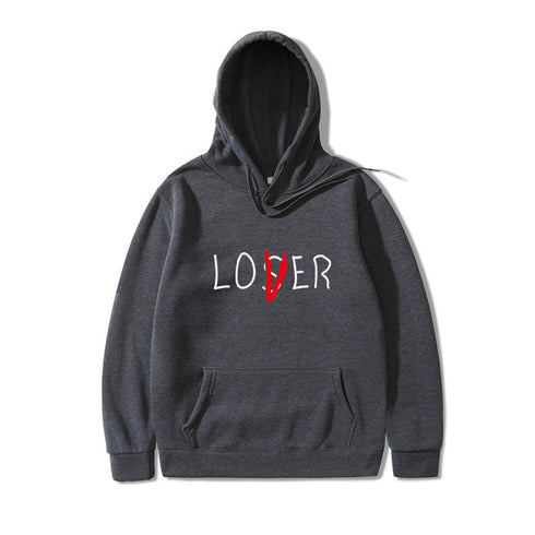 Lover Printed Men Hoodie