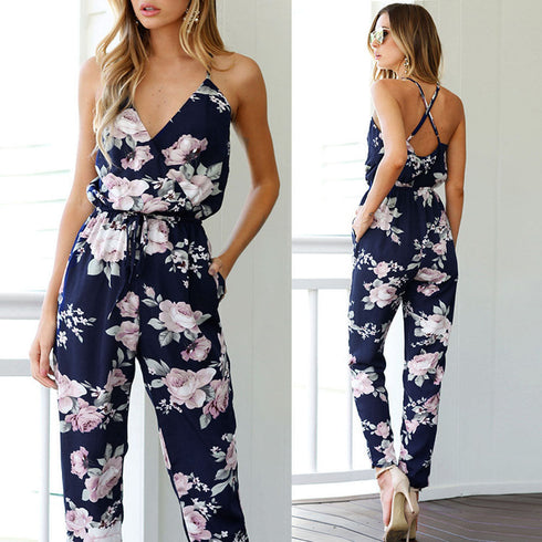 Women's Floral Printed jumpsuit