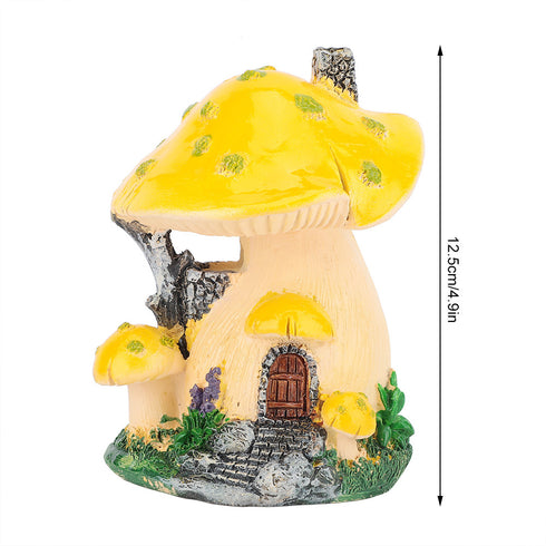 Mushroom House Sculpture Garden Art Decoration