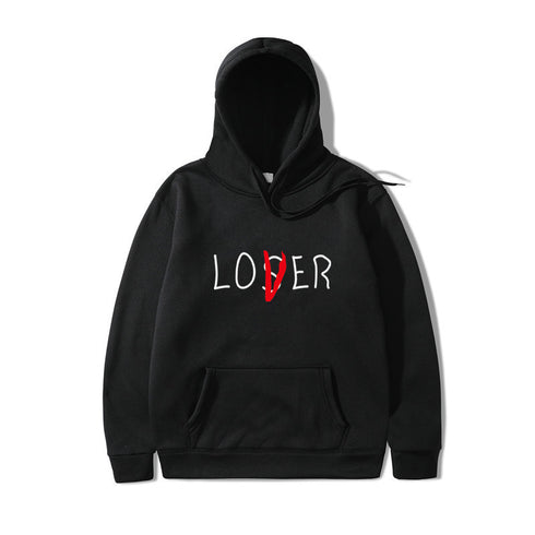 Lover Printed Men Hoodie
