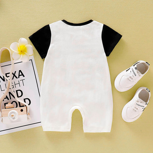 Toddler's Panda print Jumpsuit