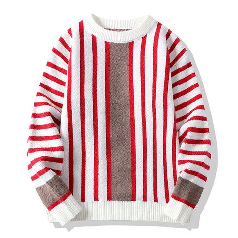 Men Loose Cashmere Knitted Sweater