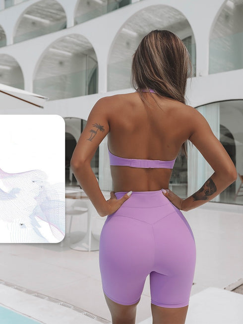 Women Sports Gym Yoga Seamless Jumpsuit