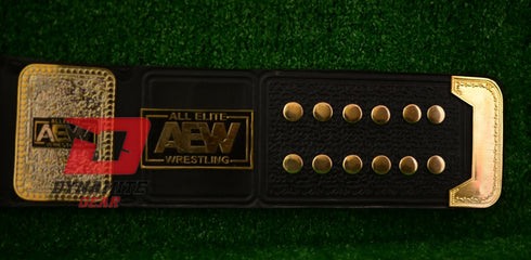 DG-5017B TNT AEW Black Wrestling Championship Belt