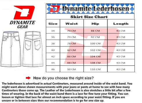 DG-5107 Bavarian Lederhosen Skirts