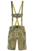 DG-1029-PFW Bavarian Lederhosen Shorts Antique