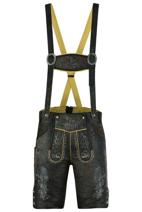 Bavarian Oktoberfest Lederhosen Shorts DG-1029-BFW
