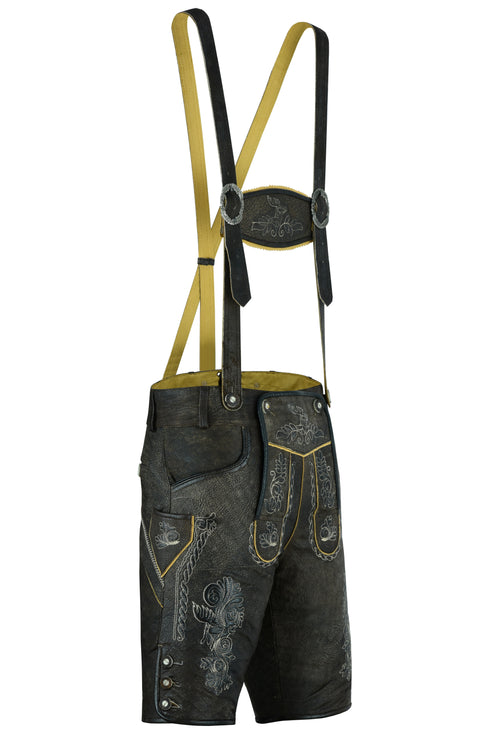 Bavarian Oktoberfest Lederhosen Shorts DG-1029-BFW