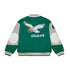 Authentic Mitchell & Ness Philadelphia Eagles NWT Princess Diana Varsity Jacket NFL 90's Letterman Jacket