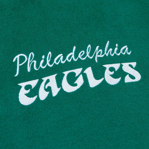 Authentic Mitchell & Ness Philadelphia Eagles NWT Princess Diana Varsity Jacket NFL 90's Letterman Jacket