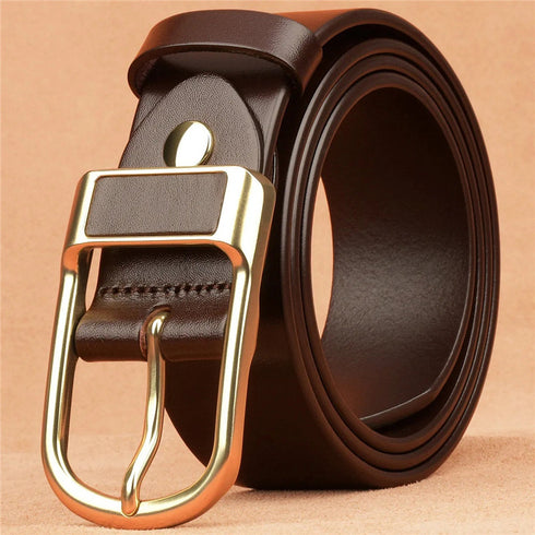 Retro Pin Buckle Belt Dress Pants Casual Jeans Belt