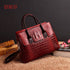 New Crocodile Skin Handbag Womens Crossbody Bag