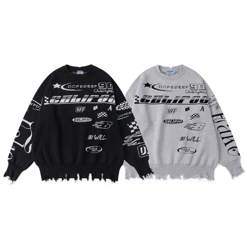 Funky Fashion Unisex Knitwear Sweater