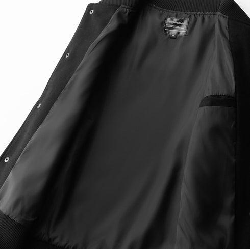 New Men's Varsity Jacket Trendy Youth Baseball Jacket Embroidered Jacket