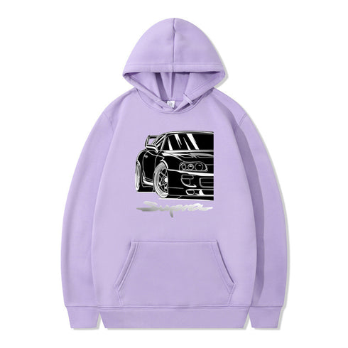 Sweater D Head Text Sun Man Hoodies