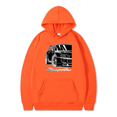 Sweater D Head Text Sun Man Hoodies