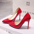 Womens Shoes Super High-Heeled One Color Shoes