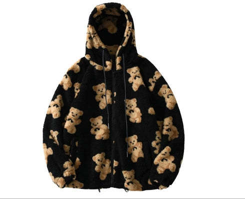 Winter Autumn Hoodie Unisex Design Bear Style Hoodie