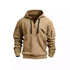 Sports Casual Sweatshirt Hooded Pullover Zipper Jacket