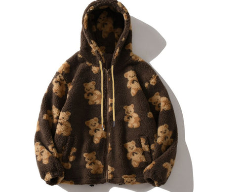 Winter Autumn Hoodie Unisex Design Bear Style Hoodie