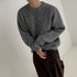 Mens Trendy Winter Wool Sweatshirt