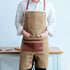 Denim Canvas Apron Cake Shop Baking Work Clothes Unisex