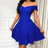 Women Short Style dress with dotted stars