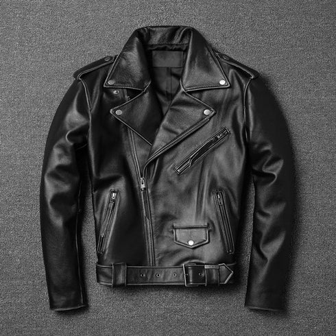 Harley Davidson Jacket Genuine Leather Jacket Cowhide Motorcycle Men Jacket