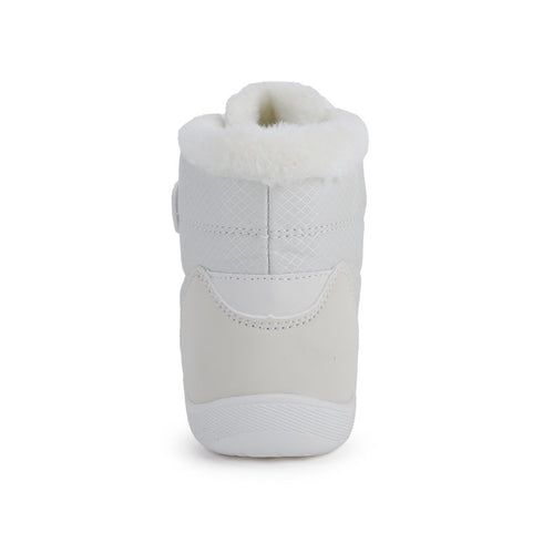 2024 Winter New Cross-border Children's High-top Fleece-lined Thick Wide-head Cotton Shoes Outdoor Warm Snow Boots Wholesale