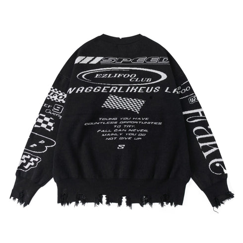 Funky Fashion Unisex Knitwear Sweater