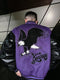 New Eagles Velvet 3D Embroidery Baseball Jacket American Style Varsity Jacket