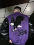 New Eagles Velvet 3D Embroidery Baseball Jacket American Style Varsity Jacket